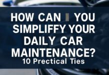 Günlük Araba Bakımınızı Nasıl Kolaylaştırabilirsiniz? 10 Pratik İpucu How Can You Simplify Your Daily Car Maintenance? 10 Practical Tips