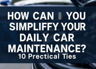Günlük Araba Bakımınızı Nasıl Kolaylaştırabilirsiniz? 10 Pratik İpucu How Can You Simplify Your Daily Car Maintenance? 10 Practical Tips