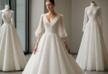 Kiev’de Düğün Modasında Öne Çıkan Zarif ve Yenilikçi Tasarımlar Elegant and Innovative Designs Standing Out in Wedding Fashion in Kiev
